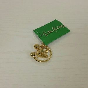 Lilly Pulitzer key ring